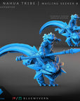 Wailing Seekers - Nahua Axolotl Tribe - 3d Printed Miniature by Dragon Trappers Lodge