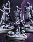 Irinax's Chosen - Drow Soldiers - 3d Printed Miniature by DM Stash