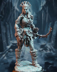 Strika, Ranger of the Frozen Wastes- 3d Printed Miniature by DM Stash