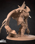 Gabriel, the Slave Knight - 3d Printed Miniature sculpted by Bite the Bullet