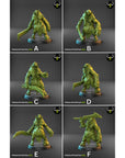 Maggot Fiends - Dark Legions - 3d Printed Miniature Sculpted by Clay Beast Creations