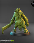 Maggot Fiends - Dark Legions - 3d Printed Miniature Sculpted by Clay Beast Creations