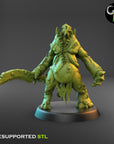 Maggot Fiends - Dark Legions - 3d Printed Miniature Sculpted by Clay Beast Creations
