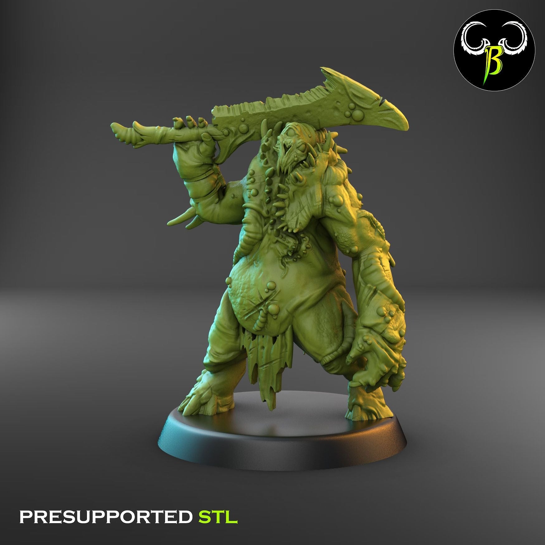 Maggot Fiends - Dark Legions - 3d Printed Miniature Sculpted by Clay Beast Creations