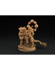 Samurai Celestial, Komainu Mount - Chosen of the Kami - 3d Printed Miniature by Dragon Trappers Lodge