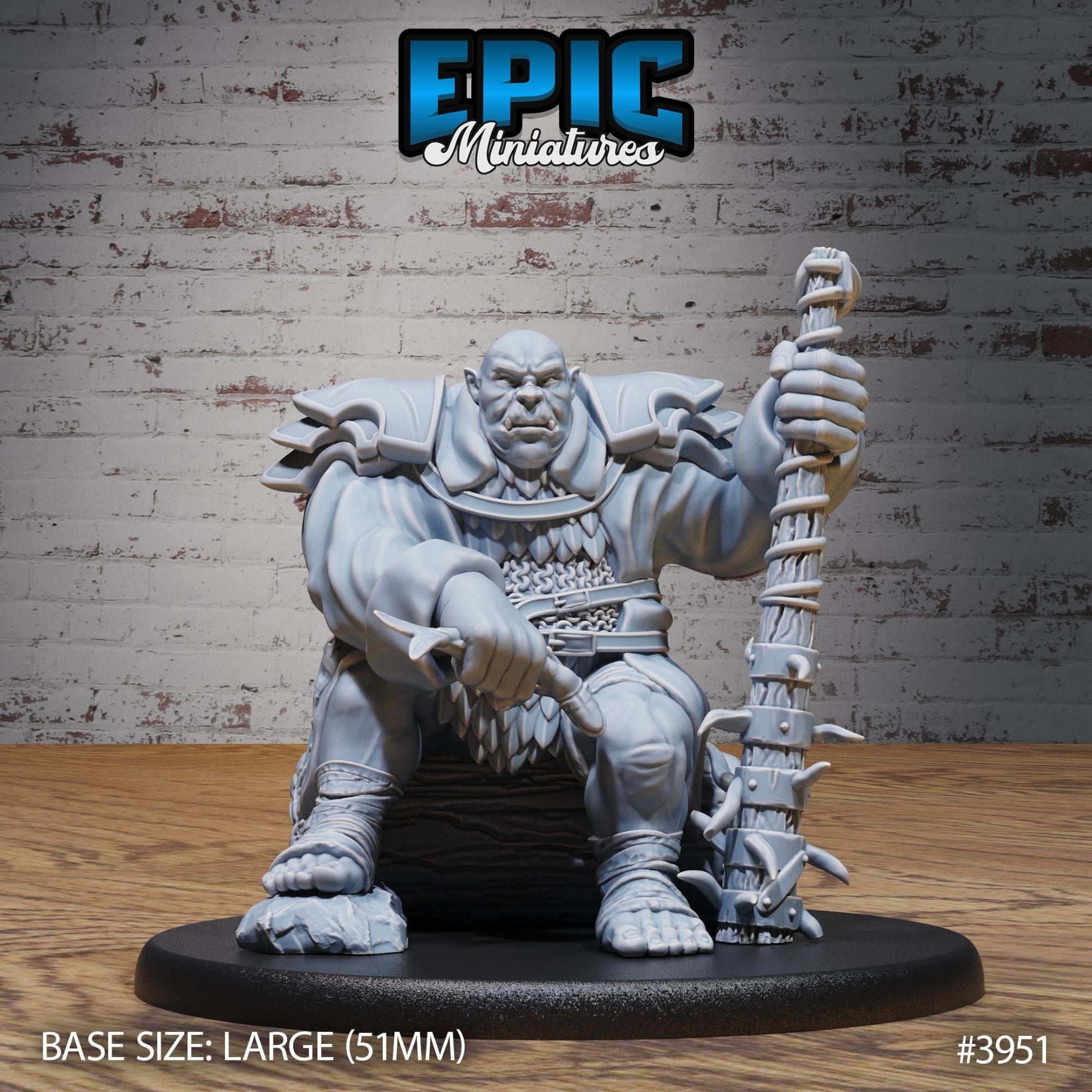 Docks Ogres - 3d Printed by Epic Miniatures