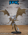 Copper Draconic Demon - 3d Printed by Epic Miniatures