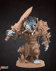 Worgen Warrior - 3d Printed Miniature by Bite the Bullet