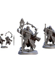 Battlemage Matija - Vanguard Fighters Guild - 3d Printed Miniature sculpted by Artisan Guild