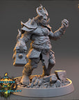 General Raxar Boneharrow - Goreborn of Carcass Hollow - 3d Printed Miniature sculpted by Daybreak Miniatures