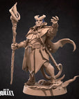 Tiefling Warlock - 3d Printed Miniature by Bite the Bullet