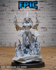 Fire Genasi Female - 3d Printed by Epic Miniatures