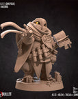 Owlfolk Wizard - 3d Printed Miniature by Bite the Bullet