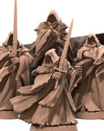 Dark Wraiths - Bullet Rings: Evil- 3d Printed Miniature sculpted by Bite the Bullet