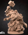 Dwarf Emperor - 3d Printed Miniature by Bite the Bullet