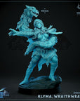 Kylma, Wraithweaver - Frostwilds Pt 2 - 3d Printed Miniature by Mammoth Factory