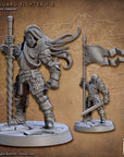 Vanguard Fighters - Vanguard Fighters Guild - 3d Printed Miniature sculpted by Artisan Guild