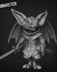 Bat Rogue Assassin - 3d Printed Miniature by Goon Master Games