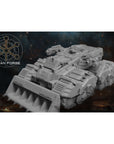 Smilodon Battle Tank - 27-Piece Modular Kit 3d Printed Sculpted by Atlan Forge