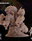 Hexblood Hydra - 3d Printed Miniature by Arcane Minis