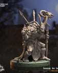 Sharruk, Orc Shaman - 3d Printed Miniature by Crippled God Foundry