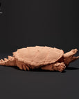 Common Snapping Turtle - 3d Printed 1/24 Scale Miniature by Animal Den