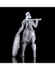 Revna the Shieldmaiden - 3d printed Miniature by Miniature Evolution