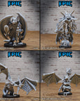 Winged Kobold Tribe - 3d Printed Miniature Sculpted by Epic Miniatures