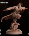 Human Brawler - 3d Printed Miniature by Arcane Minis