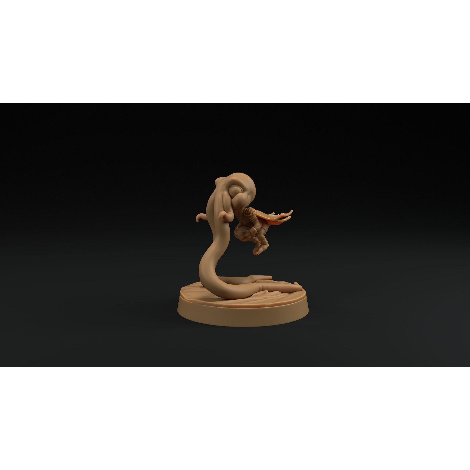 Abby, the Aberrant Aberration (Gnome Squidling) - 3d Printed Miniature by Dragon Trappers Lodge