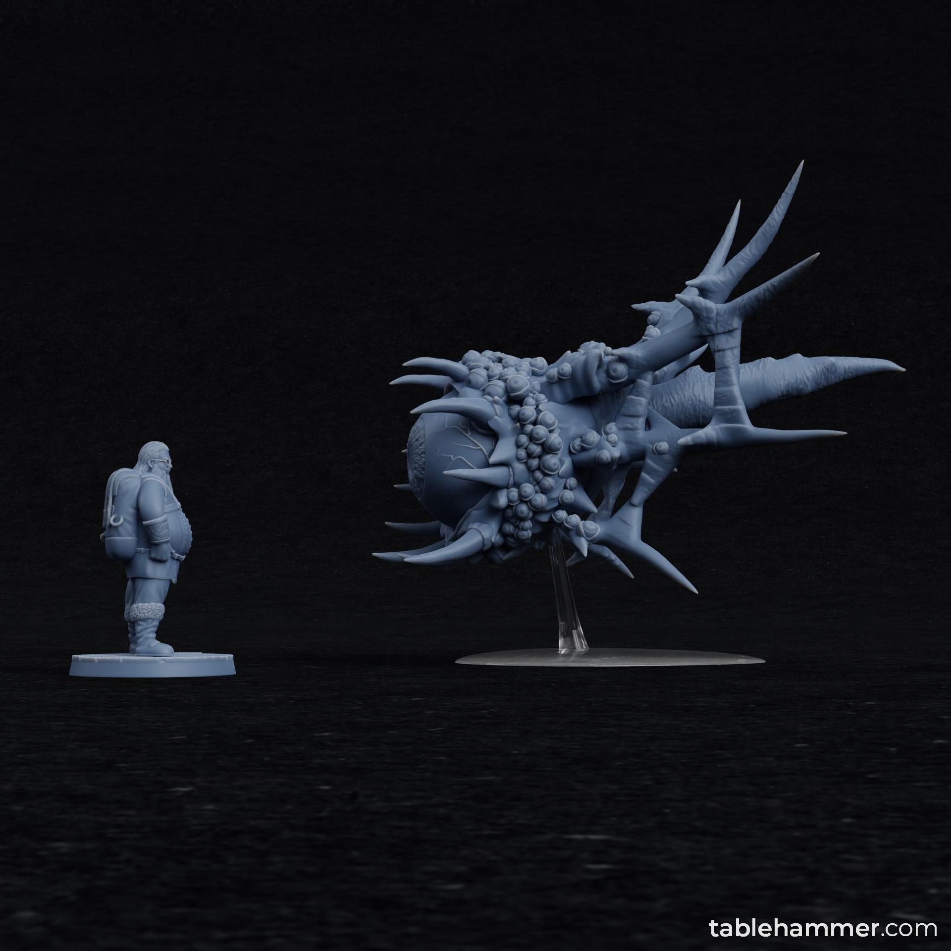 Watcher of the Void, Beholder of the Nether - 3d Printed Miniature by Tablehammer