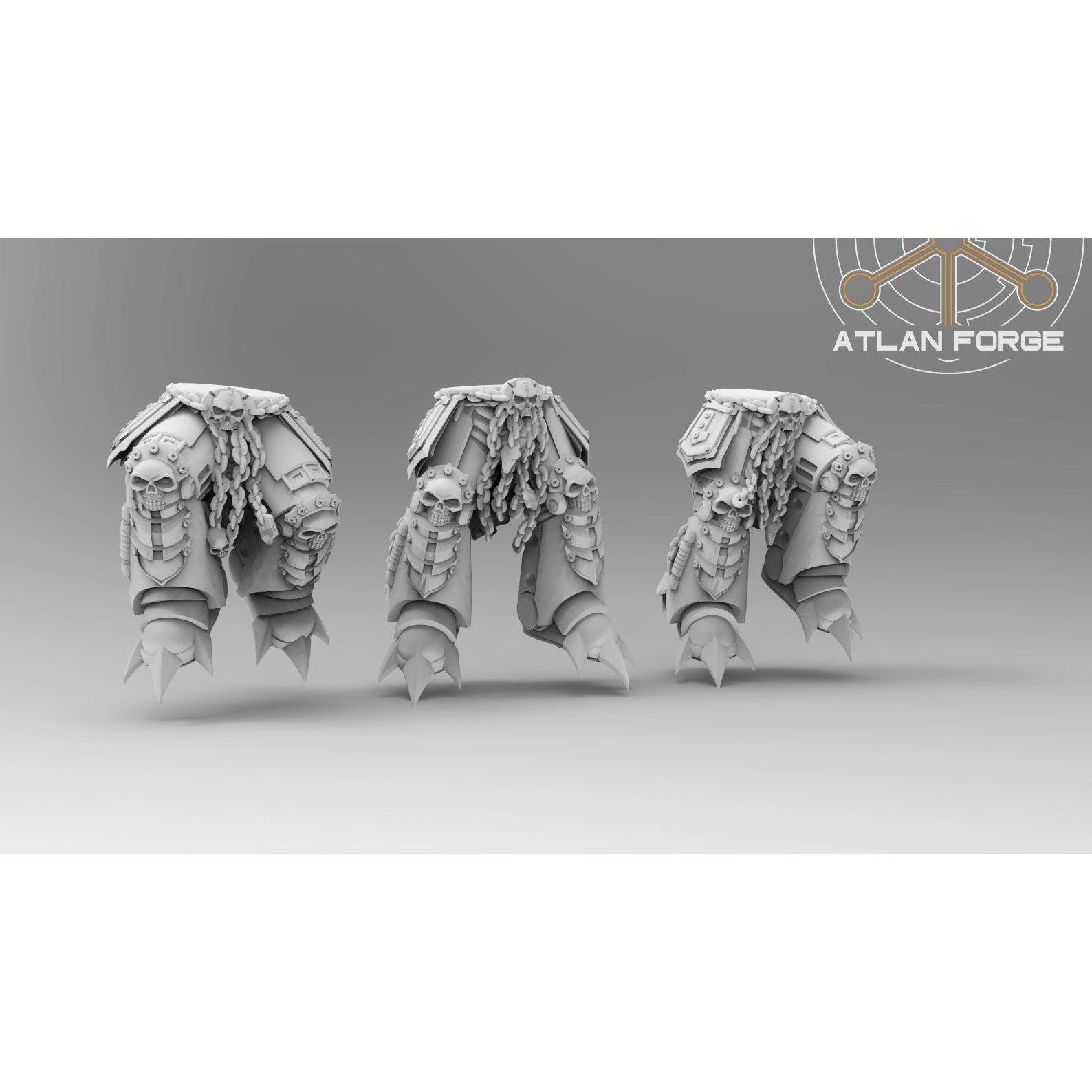 Hades Black Vultures - 5 Model Modular Unit 3d Printed Miniature