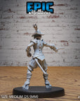 Young Conquistador Female - 3d Printed by Epic Miniatures