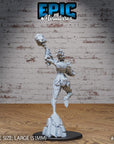 Earth Elemental Female - 3d Printed Miniature Sculpted by Epic Miniatures