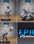 Dwarf Traveler - 3d Printed by Epic Miniatures