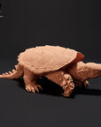 Common Snapping Turtle - 3d Printed 1/24 Scale Miniature by Animal Den