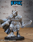 Minotaur Paladin - 3d Printed by Epic Miniatures