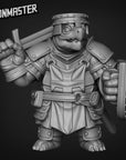 Turtle Crusader - 3d Printed Miniature by Goon Master Games