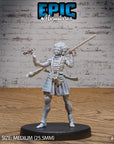 Safari Fighter Player Character - 3d Printed Miniature Sculpted by Epic Miniatures