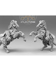 Hades Headless Horseman - Modular Unit 3d Printed Sculpted by Atlan Forge