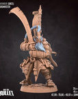 Orc Swordmaster - 3d Printed Miniature by Bite the Bullet