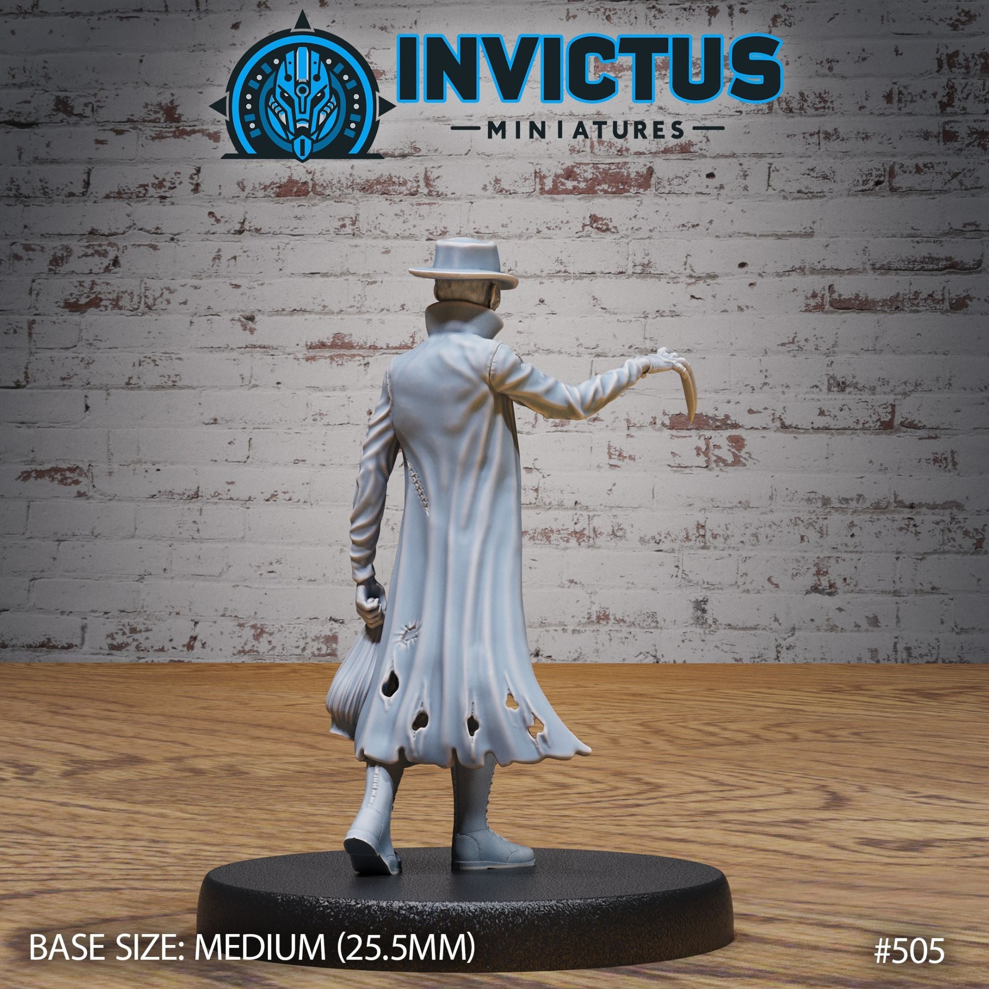 Nightmare Killer - 3d Printed Miniature Sculpted by Invictus Miniatures