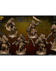 Hecklefang Scrappers - Hecklefang Hyenards - 3d Printed Miniature by Battle Yak Miniatures