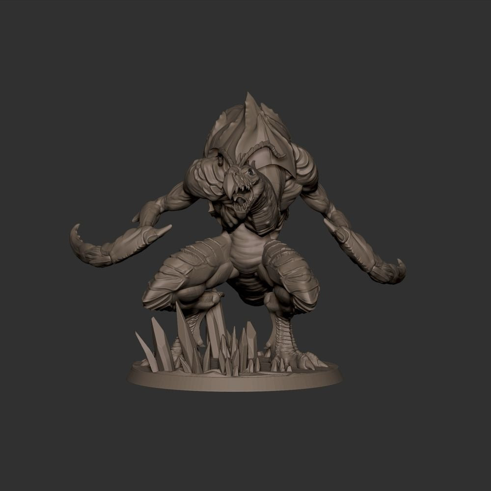 Hook Horror - 3d Printed Miniature sculpted by Bite the Bullet