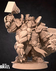 Dwarf High Lord - 3d Printed Miniature by Bite the Bullet