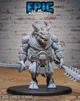 Onyx Statue Demon - 3d Printed by Epic Miniatures