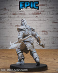 Black Guard Orc - 3d Printed by Epic Miniatures