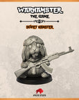 Soviet Hamster - Warhamster - 3d Printed Miniature Sculpted by Apache Studio