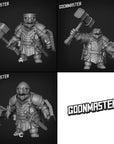 Turtle Crusader (Hammer) - 3d Printed Miniature by Goon Master Games