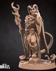 Tiefling Druid - 3d Printed Miniature by Bite the Bullet